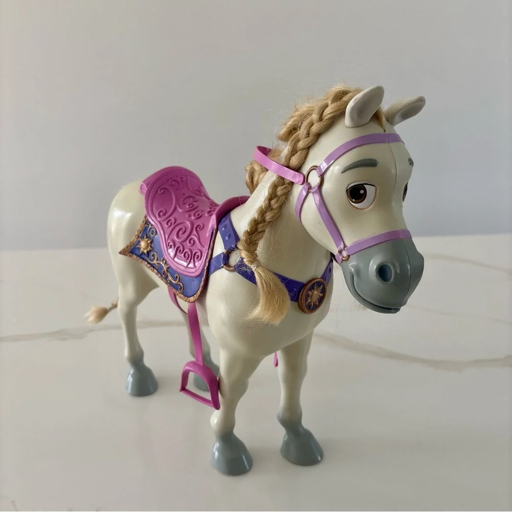 Disney Tangled Princess Rapunzel Royal Horse Maximus 12” Figure - Picture 1 of 9